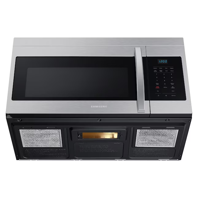 Samsung 1.6-cu ft 300-CFM Over-the-Range Microwave (Stainless Steel), ME16A4021AS *BG, MSRP: $289.00, FINAL PRICE: $159.99 + TAX
