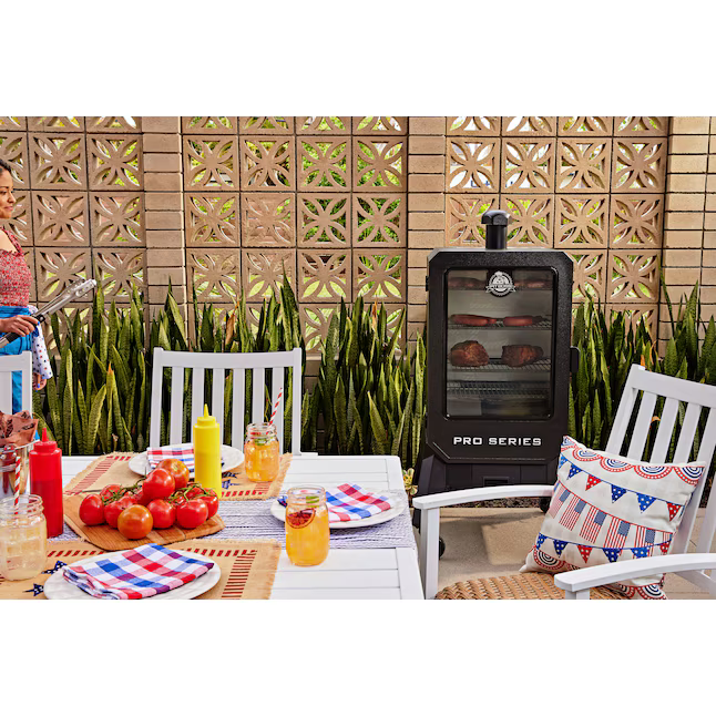 Pit Boss 4 Series Pro 1077-Sq. in Black Sand Pellet Smoker, PBV4PS2 *JR2509, Retail: $499.00, FINAL PRICE: $319.99 + TAX