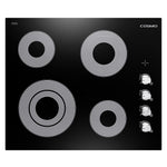 Cosmo 244Ecc 24-in 4 burners Smooth surface Stainless steel Electric Cooktop