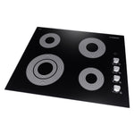 Cosmo 244Ecc 24-in 4 burners Smooth surface Stainless steel Electric Cooktop