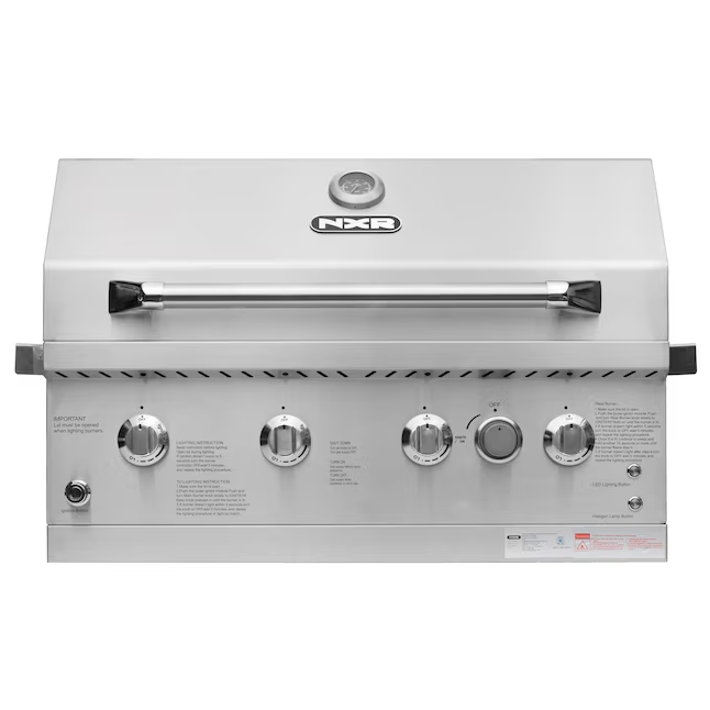 NXR Ls Stainless Steel 31-in W 4-Burner Infrared, 740-LS30BI *HD2509, Retail: $999.98, FINAL PRICE: $599.99 + TAX
