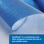 Coolaroo Ready to Hang DualShade 8-ft x 11-ft Santorini Shade sail, RETAIL: $49.98, FINAL PRICE: $27.99