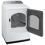 Samsung 7.4 cu. ft. Smart Electric Dryer with Steam Sanitize+ in White, DVE52A5500W/A3, Retail: $949.00, Final Price: $499.00 + Tax