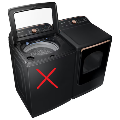 Samsung 7.4-cu ft Steam Cycle Vented Electric Dryer (Brushed Black) ENERGY STAR