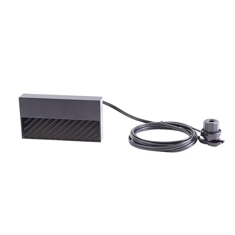 Harbor Breeze Plug-in Black LED Outdoor Deck light, RETAIL: $24.98, FINAL PRICE: $13.99 + TAX