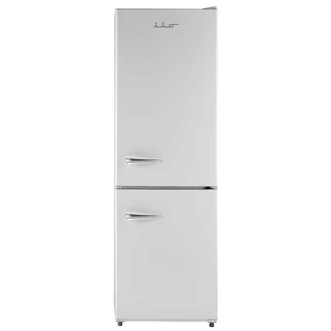 iio Retro-Mod RM1 11-cu ft Standard-Depth Bottom-Freezer Refrigerator in White, ALBR1372WW-R *JR2509, Retail: $1,599.00, FINAL PRICE: $999.99 + TAX