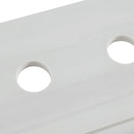 Alpine Reserve Dolomiti Bianco 37-in White Sintered Stone Undermount Single Sink Widespread Faucet Mount Bathroom Vanity Top