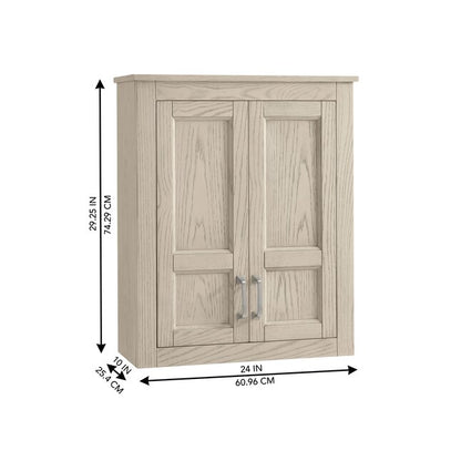 Alpine Reserve Watson 24-in Sandstorm Oak Wall Cabinet, 1954WC-24-279, FINAL PRICE: $49.99 + Tax