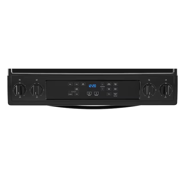Whirlpool 30-in Glass Top 4 burners 4.8-cu ft Slide-In Electric Range (Black), WEE515SALB/2 *JR2506, Retail: $1,849.00, FINAL PRICE: $799.99 + TAX