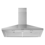 Whirlpool 36 inch Convertible 350-CFM Recirculating Stainless Steel Wall-Mounted Range Hood