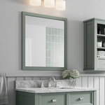 Alpine Reserve Canterbury 28-in x 30-in Framed Bathroom Sea Green Mirror, 1227MR-28-326, FINAL PRICE: $49.99 + Tax