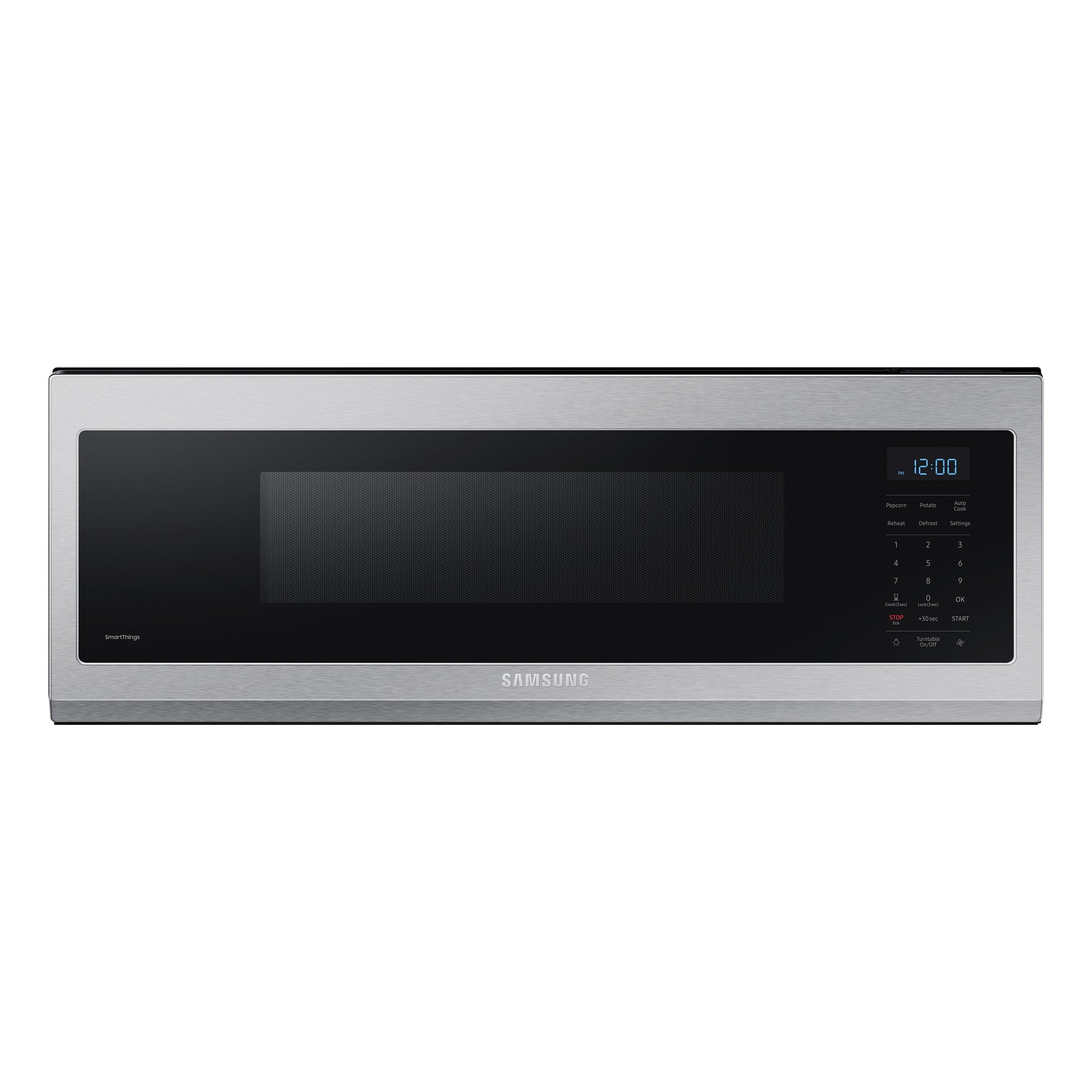 Samsung Smart SLIM 1.1-cu ft Low Profile Over-the-Range Microwave ( Fingerprint Resistant Stainless Steel )