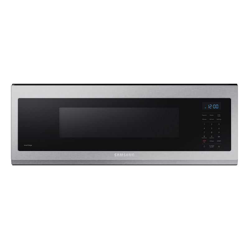 Samsung Smart SLIM 1.1-cu ft Low Profile Over-the-Range Microwave ( Fingerprint Resistant Stainless Steel )