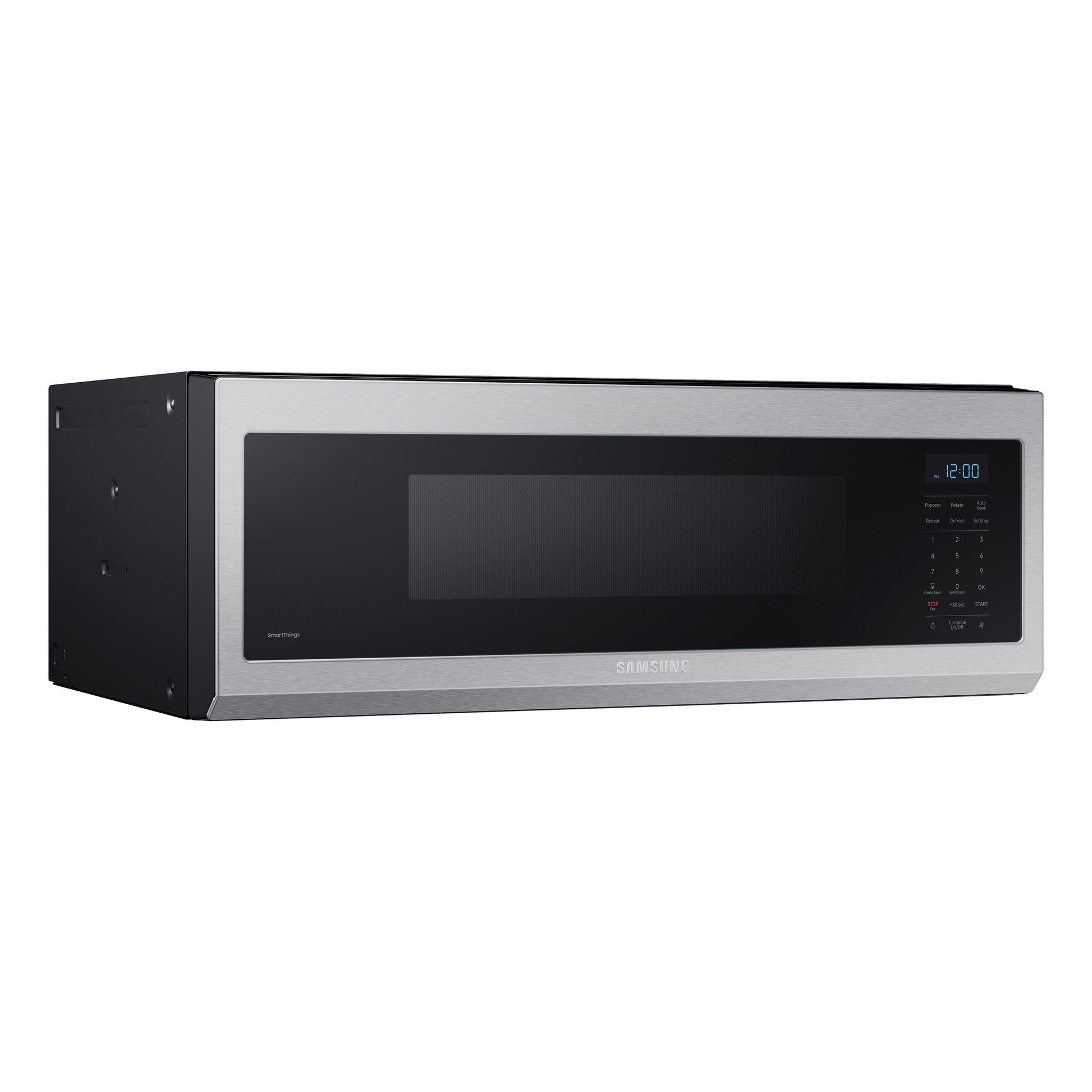 Samsung Smart SLIM 1.1-cu ft Low Profile Over-the-Range Microwave ( Fingerprint Resistant Stainless Steel )