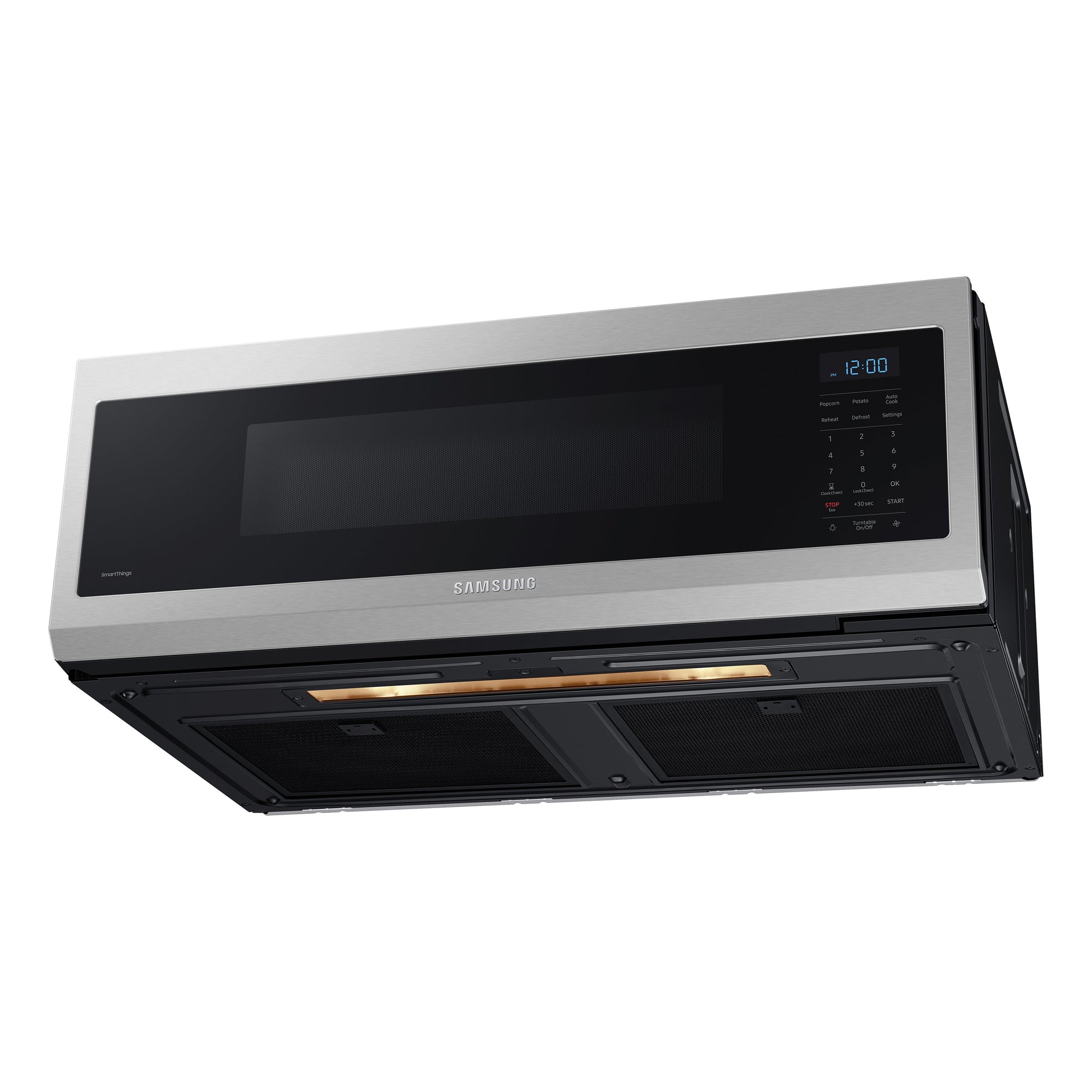 Samsung Smart SLIM 1.1-cu ft Low Profile Over-the-Range Microwave ( Fingerprint Resistant Stainless Steel )