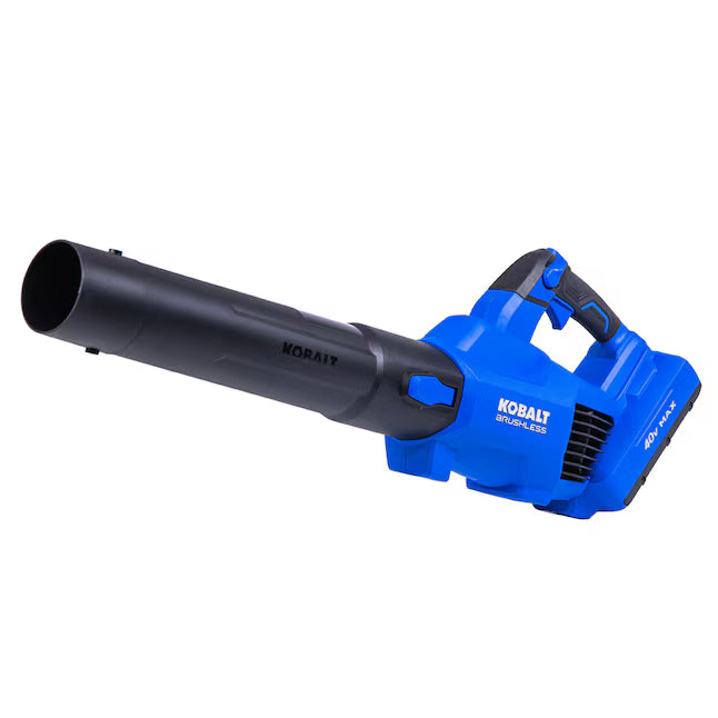 Kobalt Gen4 40-volt 520-CFM 120-MPH Battery Handheld Leaf Blower 4.0 Ah Battery Included Charger Included
