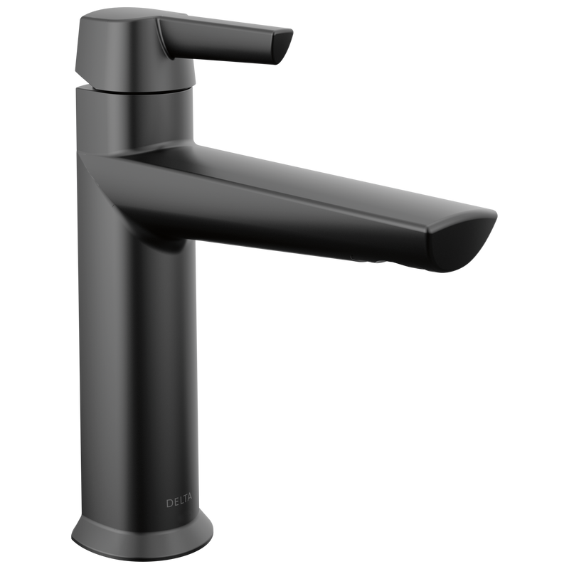 Delta Galeon Single Handle Bathroom Faucet in Matte Black, 571-BLMPU-DST, MRSP: $599, FINAL PRICE: $ + TAX