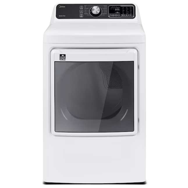 Midea 7.5-cu ft Electric Dryer (White), MLE45N3BWW, MSRP: $749.00, Final Price: $599.00 + Tax