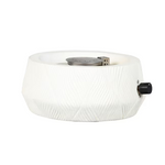 Origin 21 10.8-in W 10000-BTU White Portable Tabletop Composite Propane Gas Fire Pit, 52291  #4083928  *JR2401, MSRP: $99.00, Final Price: $59.00 + Tax