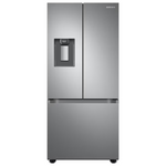 Samsung Bespoke AI Standard-Depth 22-cu ft 30-in Wide French Door Refrigerator with Ice Maker ( Fingerprint Resistant Stainless Steel ) ENERGY STAR Certified