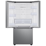 Samsung Bespoke AI Standard-Depth 22-cu ft 30-in Wide French Door Refrigerator with Ice Maker ( Fingerprint Resistant Stainless Steel ) ENERGY STAR Certified