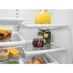 Whirlpool 18.7-cu ft Standard-Depth 30-in Wide Bottom-Freezer Refrigerator with Ice Maker ( Black ) ENERGY STAR Certified