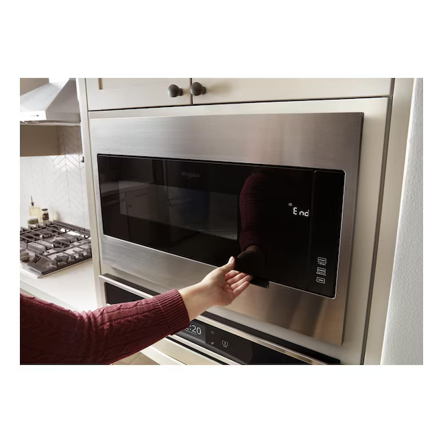 Whirlpool 1.1-cu ft 1000-Watt 29.75-in Built-In Microwave (Stainless Steel), WMT50011KS *HD2509, Retail: $749.00, FINAL PRICE: $469.99 + TAX