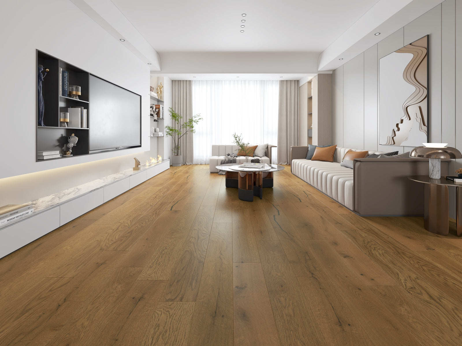 Majestic Views Collection 6.5" x RL Engineered Hardwood Oak ** ON ORDER ** , 3/8", 43sf, 56lbs, FINAL PRICE $3.49/sf