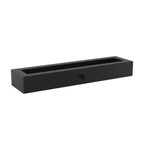 Alpine Reserve 28-in W 40000 Maximum BTUs Steel Rectangle Portable Liquid propane Fire pit