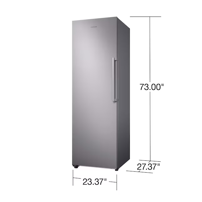 Samsung Convertible Upright Freezer/Refrigerator 11.4-cu ft Garage Ready Frost-Free (Stainless Look), RZ11M7074SA *BG, MSRP: $999.00, FINAL PRICE: $499.99 + TAX