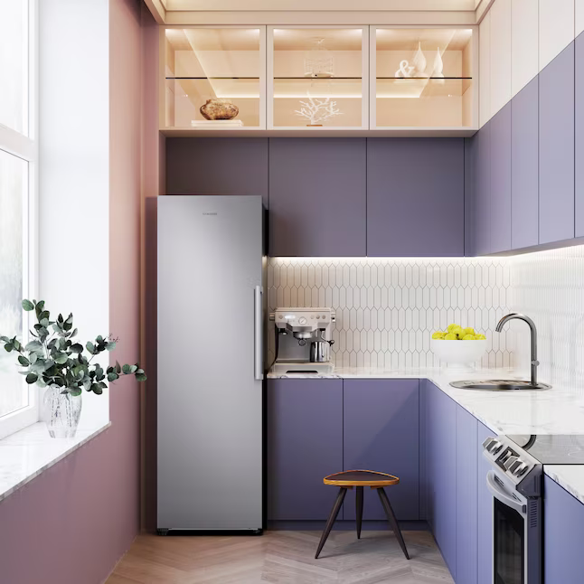 Samsung Convertible Upright Freezer/Refrigerator 11.4-cu ft Garage Ready Frost-Free (Stainless Look), RZ11M7074SA *BG, MSRP: $999.00, FINAL PRICE: $499.99 + TAX