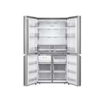Hisense Counter-Depth 21.6-cu ft 4-Door French Door Refrigerator with Ice Maker (Stainless Look), CLEARANCED