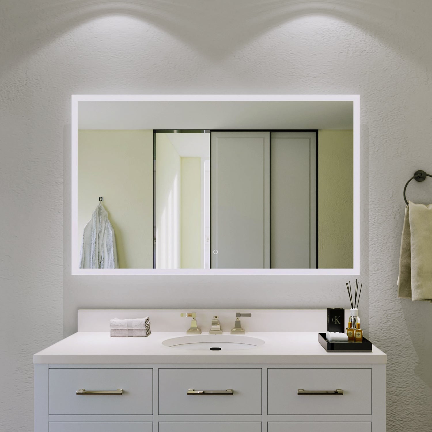 Hera 48x30 Frameless LED Mirror MA034830T