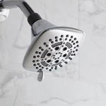 Alpine Reserve Marchele Chrome 4.53-in Square Dual/Combo High Pressure Shower Head 1.2 GPM