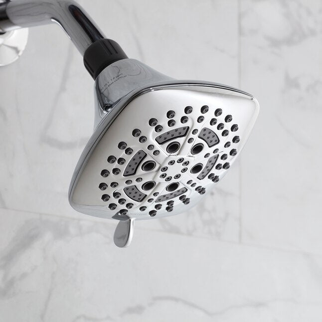 Alpine Reserve Marchele Chrome 4.53-in Square Dual/Combo High Pressure Shower Head 1.2 GPM