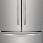 Frigidaire Counter-Depth 17.6-cu ft 3 -Door 31-in Wide with Ice Maker ( Fingerprint-Resistant Stainless Look ) ENERGY STAR Certified