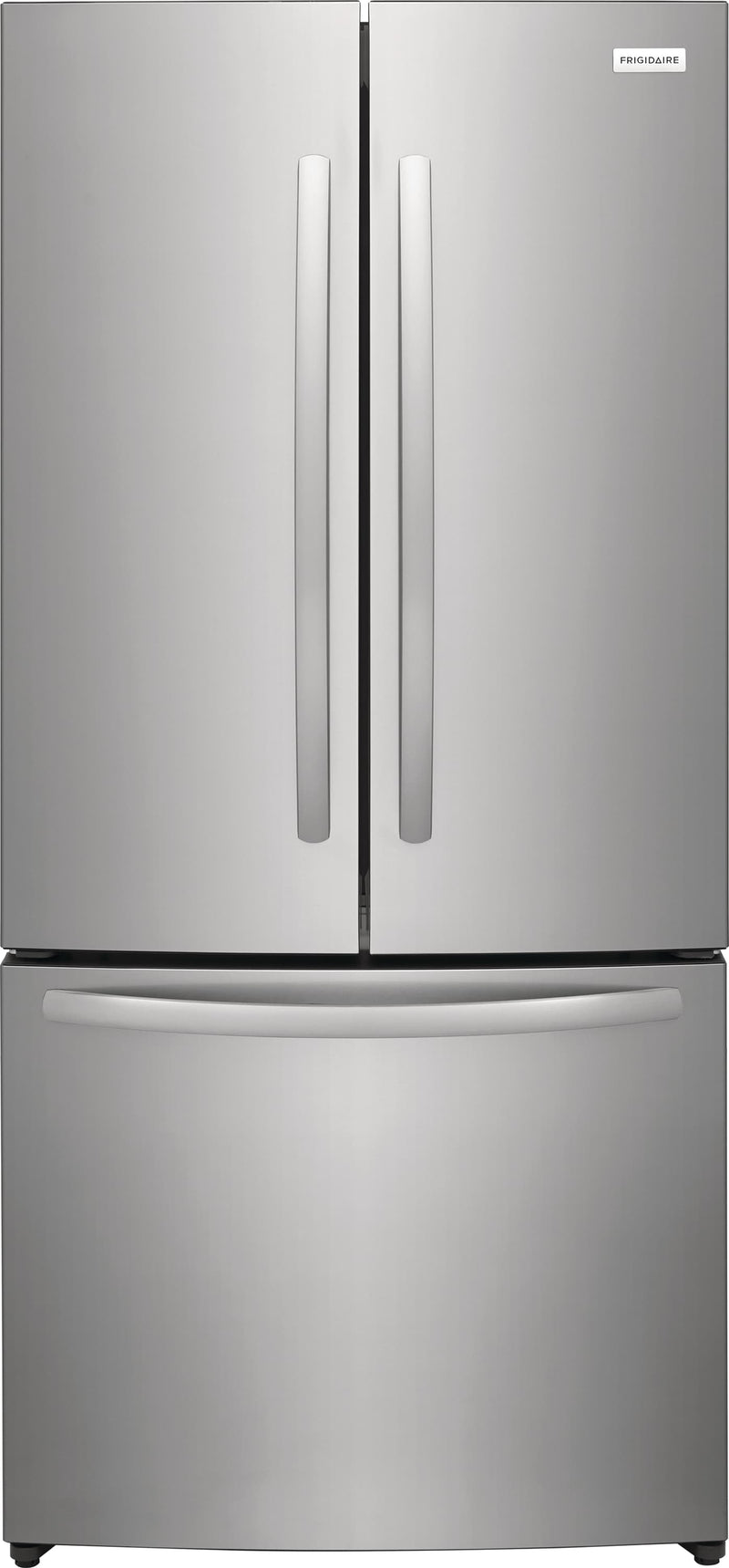 Frigidaire Counter-Depth 17.6-cu ft 3 -Door 31-in Wide with Ice Maker ( Fingerprint-Resistant Stainless Look ) ENERGY STAR Certified