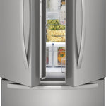 Frigidaire Counter-Depth 17.6-cu ft 3 -Door 31-in Wide with Ice Maker ( Fingerprint-Resistant Stainless Look ) ENERGY STAR Certified