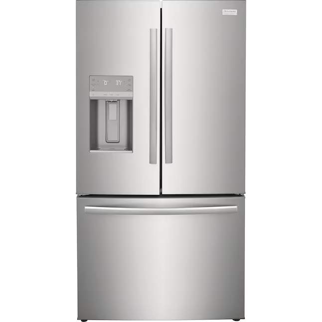 Frigidaire Gallery Counter-Depth 22.6cu French Door Refrigerator w/Dual Ice Maker - Water and Ice Dispenser (Fingerprint Resistant Stainless Steel) ENERGY STAR - CLEARANCED