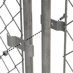 Pet Sentinel Chain Link Outdoor Unassembled Kennel for Any Pet Dog ( 10-ft L x 10-ft W x 6.0-ft H ), 830063  #476087 *JR2510, Retail: $389.00, FINAL PRICE: $199.99 + TAX