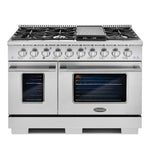 Cosmo Convection Oven Freestanding Double Oven Gas Range ( Stainless Steel )