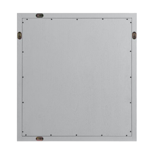 Alpine Reserve Watson 28-in x 30-in Pebble Oak Bathroom Vanity Mirror, 1954MR-28-291, FINAL PRICE: $49.99 + Tax