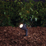 Harbor Breeze 550 -Lumens 5.3 -Watt Black Line voltage Soft White Plug-in LED Flood light, RETAIL: $12.98, FINAL PRICE: $6.99 + TAX