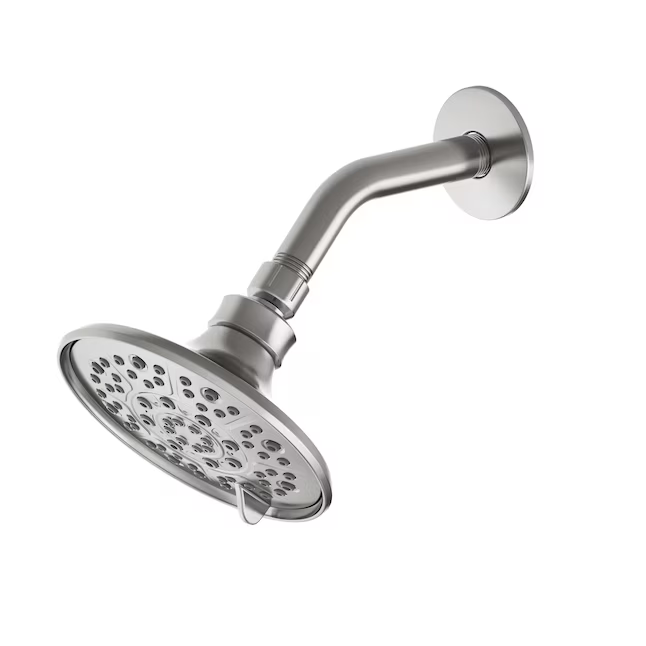 Alpine Reserve Mullen Brushed Nickel 1-handle 6.0-in Round Bathtub and Shower Faucet with Valve (Multi-function), 873X-7104 #2517121 *JR2511, Retail: $139.00, FINAL PRICE: $89.99 + TAX