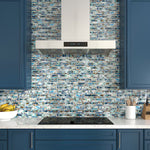 **PER PC** Serenity Cove 12x12 Mosaic, LW210618004, 11pcs, 10.33sf, 25lbs, FINAL PRICE: $4.99/pc, $54.89/ Box