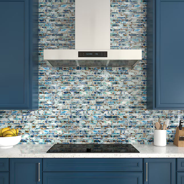 **PER PC** Serenity Cove 12x12 Mosaic, LW210618004, 11pcs, 10.33sf, 25lbs, FINAL PRICE: $4.99/pc, $54.89/ Box