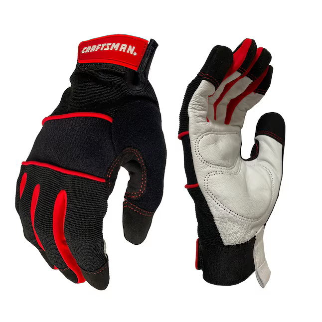 CRAFTSMAN X-Large Goatskin Mechanical Repair Gloves 1 Pairs, CMXPGRA231XL #4964243  *JR2512, Retail: $17.28, FINAL PRICE: $9.99 + TAX