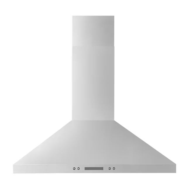 Whirlpool 30-in Convertible 400-CFM Fingerprint-Resistant Stainless Steel Wall-Mounted Range Hood with Charcoal Filter, WVW93UC0LZ, Retail: $899.00, FINAL PRICE: $399.99 + TAX