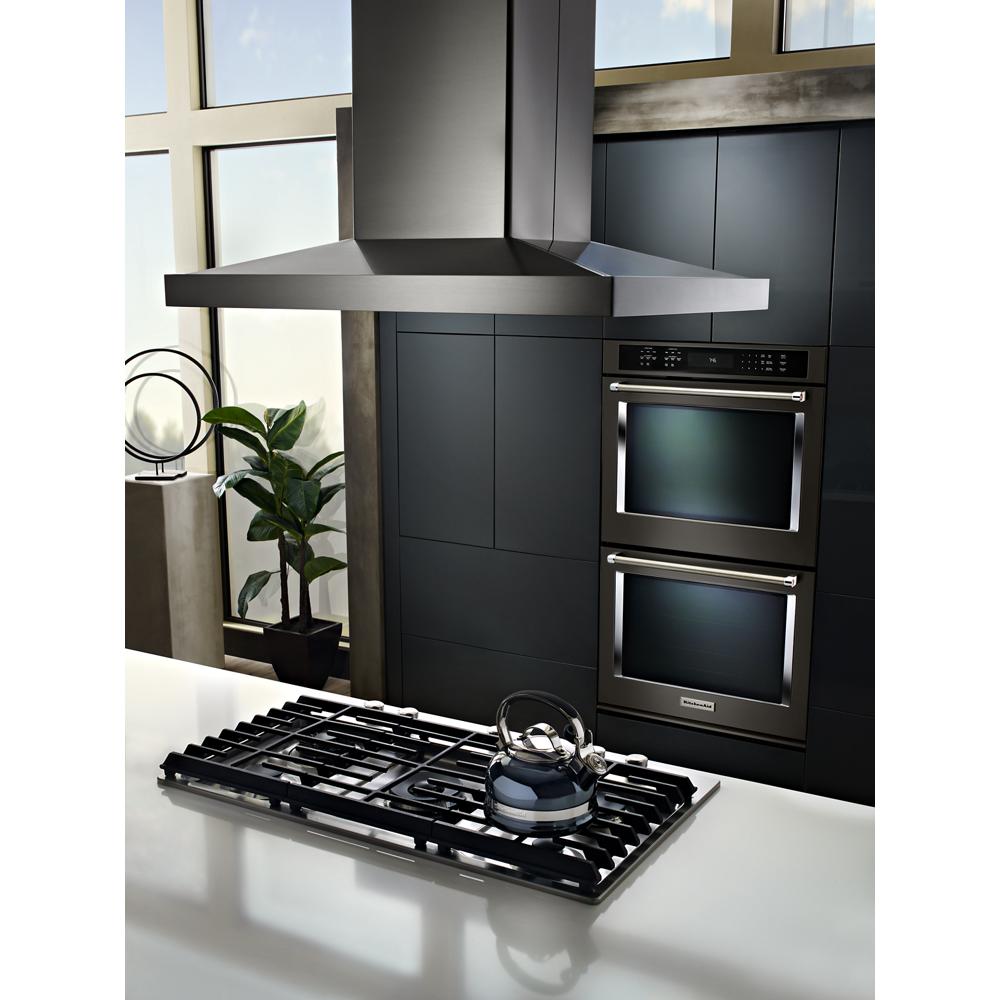 KitchenAid 36-in 5 burners Stainless steel Gas Cooktop (Griddle Included)