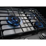 KitchenAid 36-in 5 burners Stainless steel Gas Cooktop (Griddle Included)